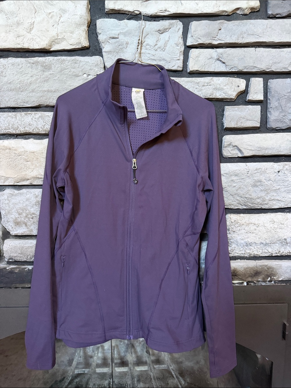 Women's Utility Zip Jacket in Purple